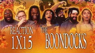 GOD IS REAL! - The Boondocks 1x15, The Passion of Reverend Ruckus - Group Reaction