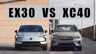 Volvo EX30 vs Volvo XC40 Recharge | WHICH SHOULD YOU CHOOSE?