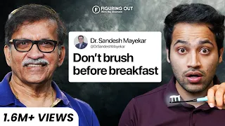 Mouth Cancer, Teeth Brushing, Bad Breath, Cavity & Oral Health - Celebrity Dentist |FO177Raj Shamani