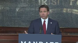 Gov. Ron DeSantis doubles down on anti-vaccine, anti-masking stance in Jacksonville press conference