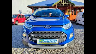 Ford Ecosport 1.5 TDCI Teszt - Bemutató - Eladó