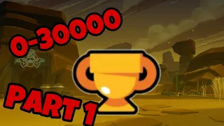 Brawl Stars 0-30000 Trophy Challenge! | Episode 1