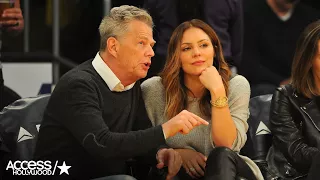 Katharine McPhee and David Foster’s Romance is Courtside Official