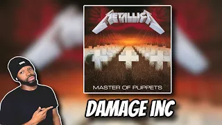 First time hearing “ Metallica “ Damage inc reaction