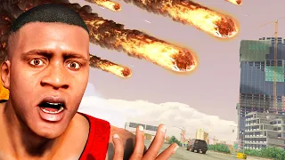 1 vs 10,000 Meteors in GTA 5