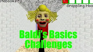 ЧЕЛЛЕНДЖИ С БАЛДИ И СТРАШНАЯ УЧИЛКА ► Baldi's Basics Challenges