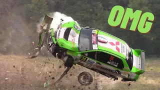 Rally big crash