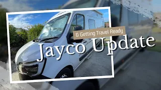 Motorhome Van tour Jayco RM 19 campervan update and how we get travel ready and plan for our trips.