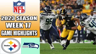 Pittsburgh Steelers vs Seattle Seahawks WEEK 17 [FULL GAME] | NFL Highlights TODAY 2023