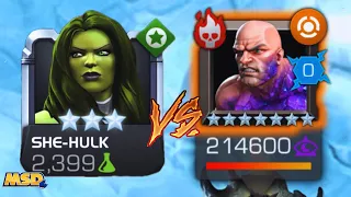 3 Star She-Hulk SOLOS Absorbing Man! | Winter of Woe Week 1