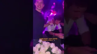 Max Verstappen and Lando Norris partying in Abu Dhabi