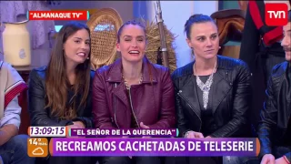 ¡Se pasaron! Panelistas y actores se dan fuertes cachetadas | Muy buenos días | Buenos días a todos