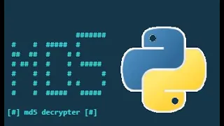 Decrypt MD5 Hash using Python