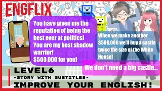 Learn English Through Story  - Urgent Request From President Biden - Graded Reader Level 6 | ENGFLIX