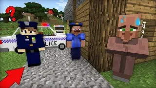 ПОЧЕМУ ЭТОТ ЖИТЕЛЬ СКРЫВАЕТСЯ ОТ ПОЛИЦИИ В МАЙНКРАФТ | Компот Minecraft