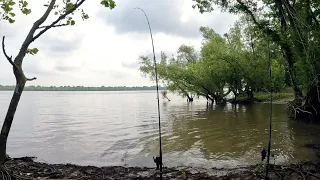 Morning Bite Goes Too Fast, Fishing For Catfish