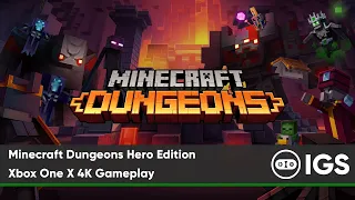 Minecraft Dungeons Hero Edition | Xbox One X 4K Gameplay