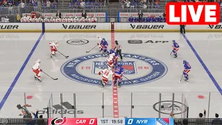 NHL LIVE🔴 Carolina Hurricanes vs New York Rangers | Game 5 - 13th May 2024 | NHL Full Match - NHL 24