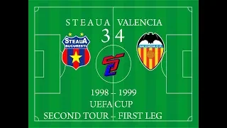 Steaua 3-4 Valencia (1998/1999 UEFA Cup)