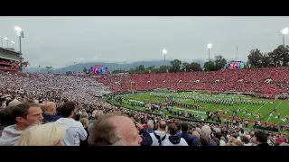 2023 Rose Bowl National Anthem B-1 Bomber Flyover