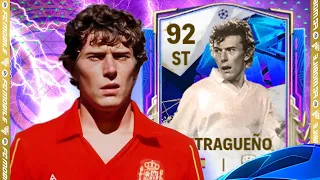 FC MOBILE| 92 RATED EMILIO BUTRAGUEÑO UCL EVENT ICON GAMEPLAY REVIEW| IS HE A BEST ST IN GAME?