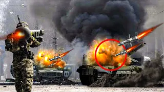Don't try to Stop : American Javelin Anti-tank Missile Used To Destroy Russian Tanks