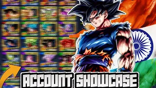 My F2P DB Legends Account Showcase | Dragon Ball Legends | Hindi