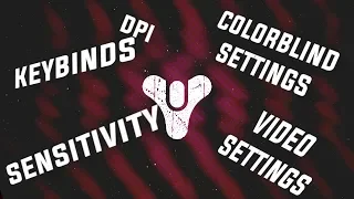 Sensitivity, Keybinds, Color Blind/Video Settings! (Highly requested) (Switching to PC?)