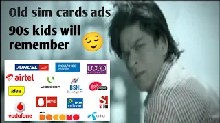 Old Sim Cards Ads||90s Kids will Remember