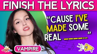 FINISH THE LYRICS🎵 | 2023-2024 TikTok Popular Hits 🔥 | Music Quiz