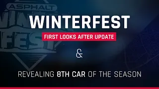 Asphalt 9 UPDATE RELEASE - WinterFest Season First Looks - Secret Car, Animated Decal & New Features