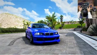 BMW M3 GTR - Forza Horizon 5 | Logitech G920 + shifter gameplay