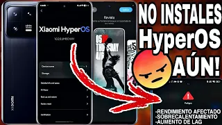 HyperOS vs MIUI 14 ¿Cómo Instalar? Diferencias Y Por Qué Deberías Esperarte Para Actualizar 🤔