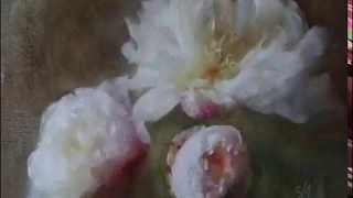 Peonies Flower Painting Sketch 5 Timelapse by Sadie Valeri