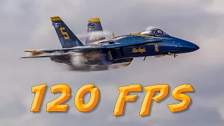 Blue Angels Sneak Pass at 120 FPS 4K slow motion - Nov 6, 2021 Pensacola.