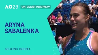 Aryna Sabalenka On-Court Interview | Australian Open 2023 Second Round