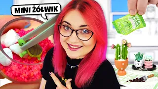 Zrobiłam MINI AKWARIUM z ŻÓŁWIEM i ŚWIECZKI 🐢 DIY NIESPODZIANKI Miniverse Lifestyle