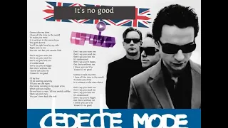 Depeche Mode   It's No Good extended