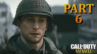 Call of Duty: WW2 Gameplay Walkthrough - Collateral Damage - Aachen - Campaign Mission 6 [PS4 PRO]