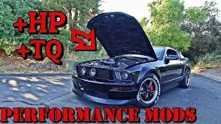 How To Make Your 05-09 Mustang Go FASTER! Best Performance Mods