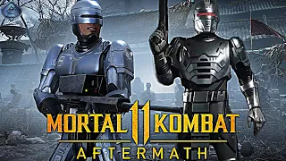 Mortal Kombat 11: Aftermath - NEW Look at RoboCop and MK3 Cyber Ninja Skin REVEALED!