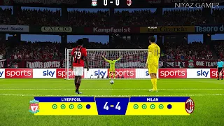 PES 2021 | Liverpool vs Milan | Penalty Shootout | UEFA Champions League Gameplay PC