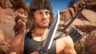 Mortal Kombat 11 - RAMBO Gameplay Trailer @ ᴴᴰ (60ᶠᵖˢ) ✔