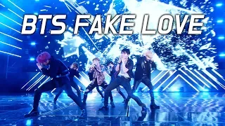 BTS : FAKE LOVE : LED FANCAM : LOTTE FAMILY CONCERT 2018 : 방탄소년단 180622