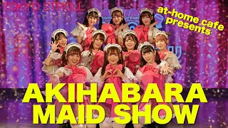 Akihabara maid cafe and maid show! - Visiting at-home cafe