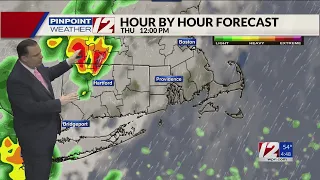 WPRI 12 Weather Forecast on 5/22/24:  Summer-like weather today for Rhode Island and Southeastern Ma