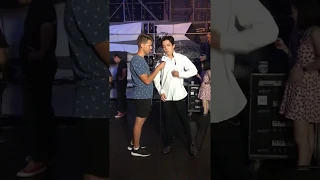 Dimash Kudaibergen  Димаш Құдайберген  迪玛希 20190829  SOCHI  New wave Interview