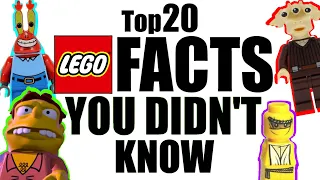 Top 20 LEGO Facts YOU DIDN'T KNOW!