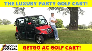 The GETGO AC Golf Cart Is a Luxury Airconditioned Golf Cart! [Car Review]