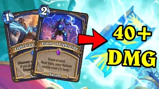 The BEST OTK DECK from TITANS!!! | Nature OTK Shaman WILL CLAP the Hearthstone Meta!!!!